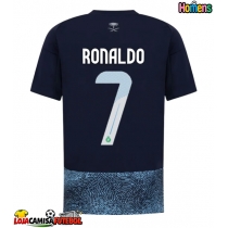 Camisa de Futebol Al-Nassr Cristiano Ronaldo #7 Equipamento Secundário 2025-26 Manga Curta